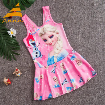 Annn cửa hàng trẻ em áo tắm cô gái dính liền quần bơi lớn của trẻ em Cô Gái Bộ Đồ Tắm Chân váy công chúa đồ bơi trẻ em trẻ em