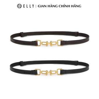 Dây thắt lưng nữ cao cấp da thật ELLY – ED70
