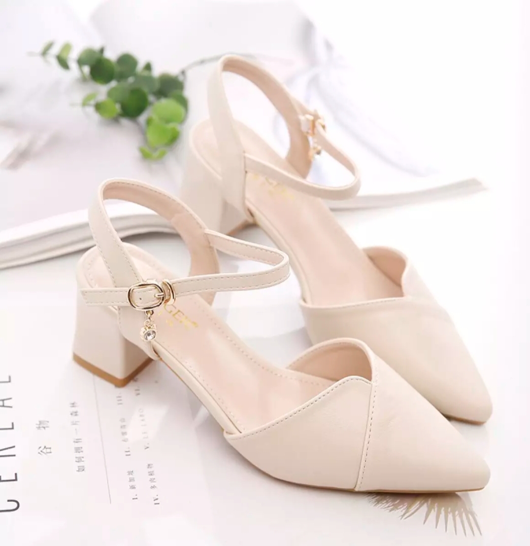 sandal nữ cao gót 5p dáng công sở hàng hot nhất năm