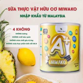 Sữa Miwako A+ vani 400g
