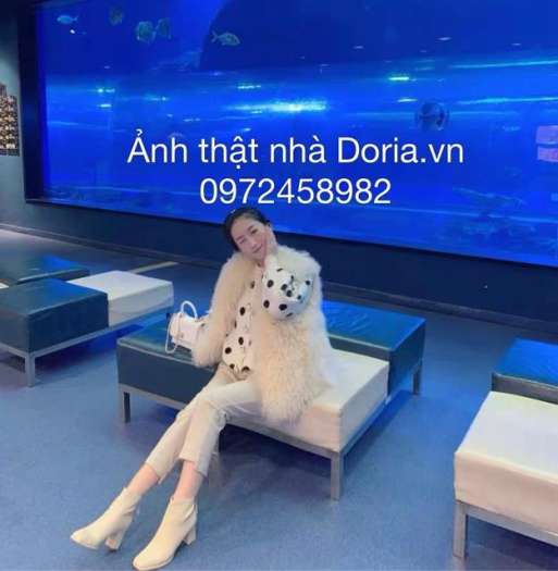 ☊●♘ Bốt (boot) da mũi vuông cao gót cổ ngắn mẫu mới nhất 2022