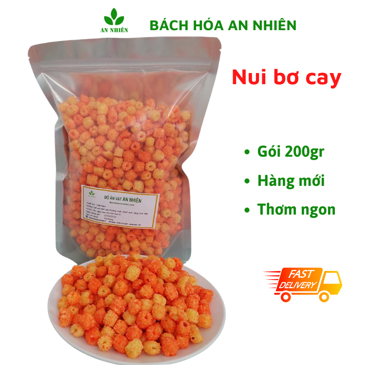 Nui sấy giòn 500gr đồ ăn vặt An Nhiên