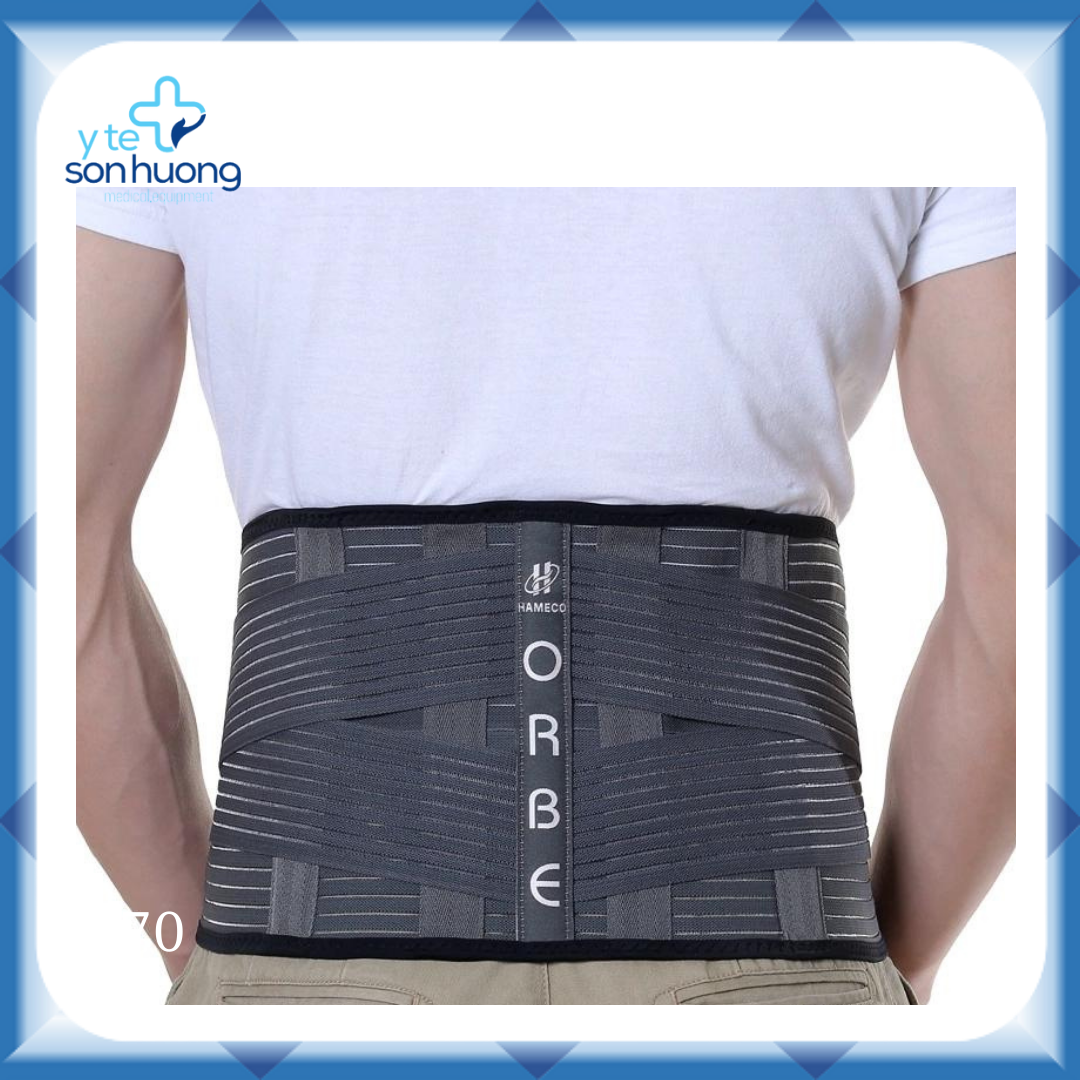 Đai cột sống orbe olumba hỗ trợ cột sống thoái vị đĩa đệm