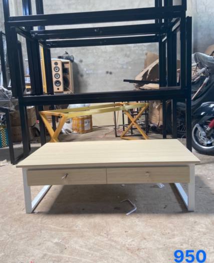 Bàn làm việc 1m2, bàn ngồi bệt chân sắt chắc chắn