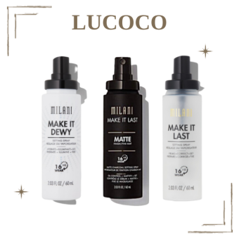 Xịt khoá nền giữ lớp makeup trang điểm Milani Make It Last 60ml - TH Cosmetics