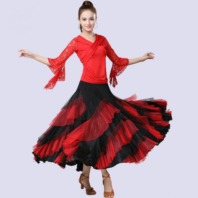 Hồng Zhao mong muốn khiêu vũ váy juju cổ váy của phụ nữ với chiếc váy Trung  Quốc nổi sinh viên mùa hè hiện đại biểu diễn múa cổ điển váy |