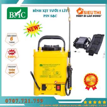 Bình phun điện 5L BMC gọn nhẹ, tiện sử dụng - bình xịt điện 5L chính hãng BMC (bình 5l BMC)