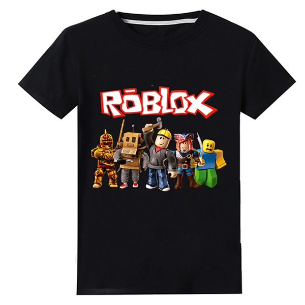 Áo thun trẻ em ROBOLOX CUTE Có size người lớn King Cotton