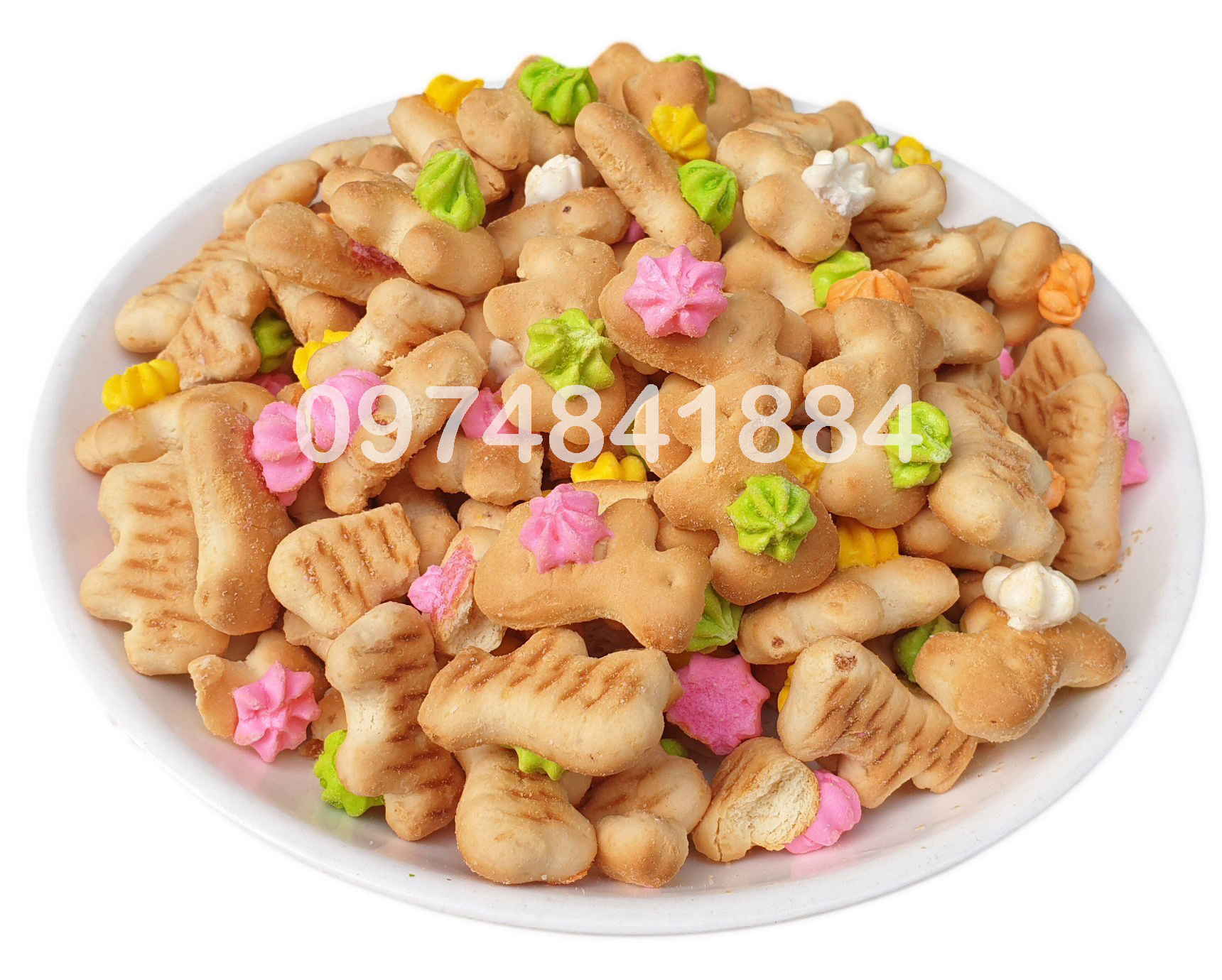 Bánh ngựa bông - bánh thú tuổi thơ 250g/500g/1kg - đồ ăn vặt