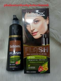 Gội phủ bạc Flash Lavox từ thảo dược 200ml
