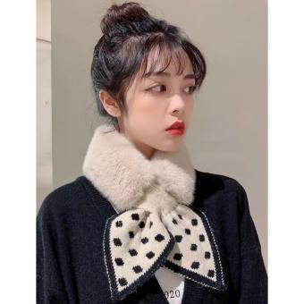 Khăn Quàng Cổ Lông Thỏ Siêu Ấm