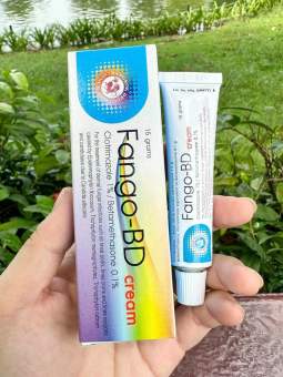Kem Bôi Lang Ben Nấm Ngứa FANGO-BD Cream Thái Lan 15gr Chính Hãng