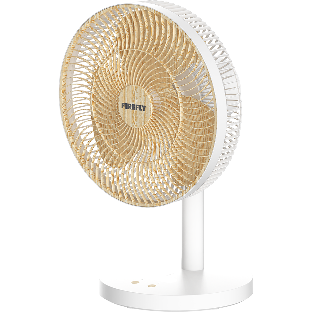 Firefly 12inch Rechargeable Fan - wood design - FEL662 Presyo  4,000 Piso*Libreng Shipping
