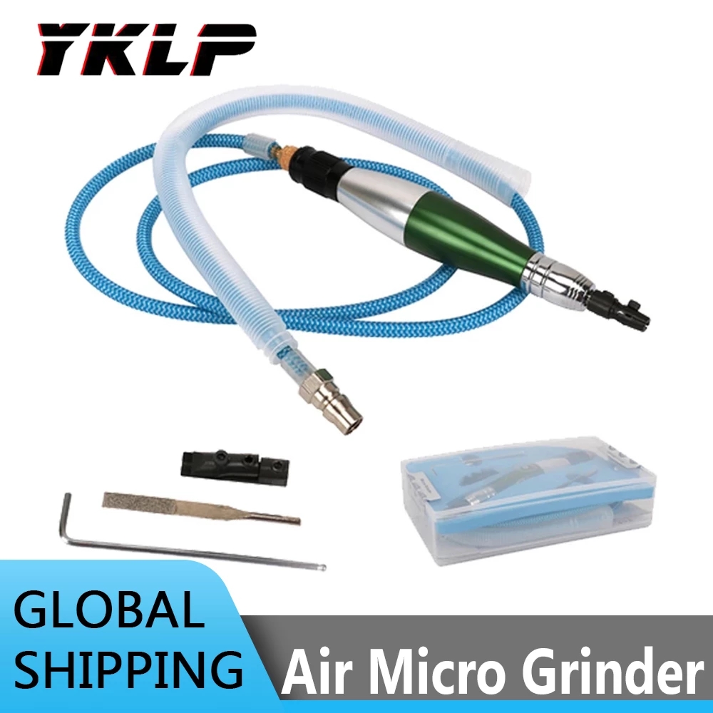 Máy mài giũa dao động siêu âm khí nén siêu nhỏ 1/8 "35000rpm máy mài giũa rung siêu âm kim cương cyd-07a