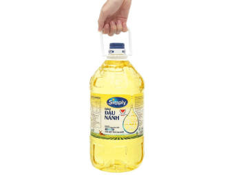 Dầu đậu nành Simply nguyên chất can 5 lít