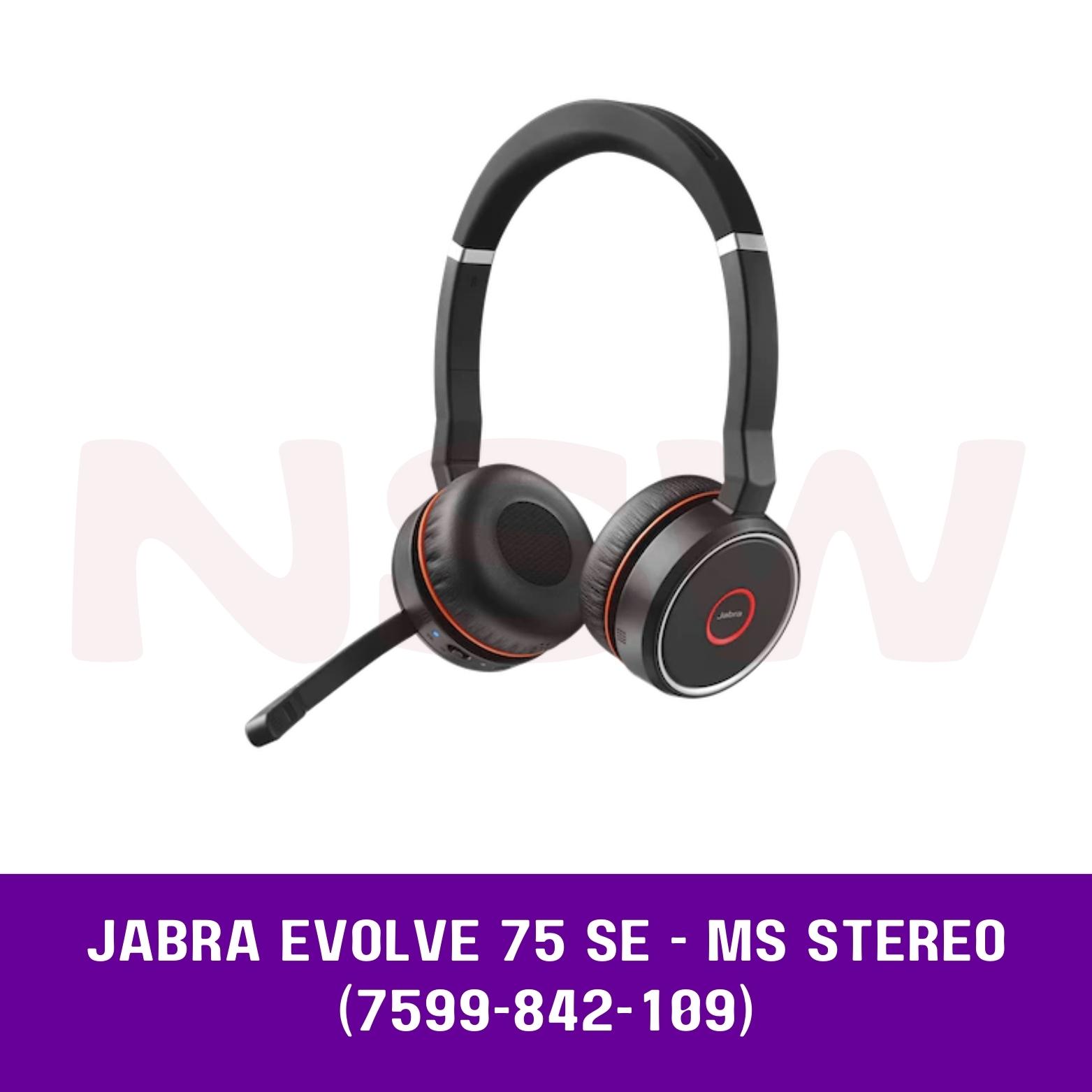 GNオーディオ 7599-848-109 Jabra Evolve 75 SE Link380a UC Stereo-
