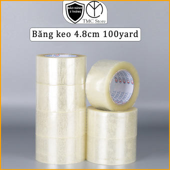 Băng keo, băng keo 4.8cm 100 yard T116 TMC Store - Băng keo trong siêu dính