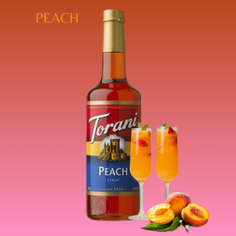 Siro đào Torani Peach 750ml