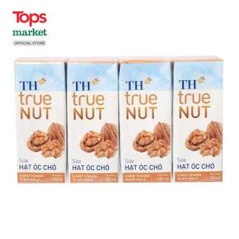 Sữa Hạt Óc Chó TH True Nut 4*180Ml - Siêu Thị Tops Market