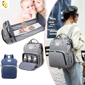 Balo Bỉm Sữa Di Động Đa Năng Sunshine Cho Mẹ Tích Hợp Nôi Di Động Cho Bé Túi Đựng Đồ Sơ Sinh Chất Liệu Vải Cao Cấp