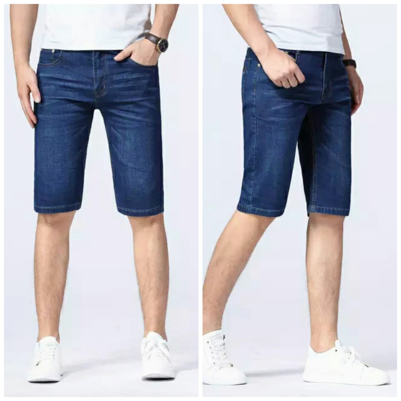 Quần short jean nam quần ngố nam hàng công ty xuất khẩu