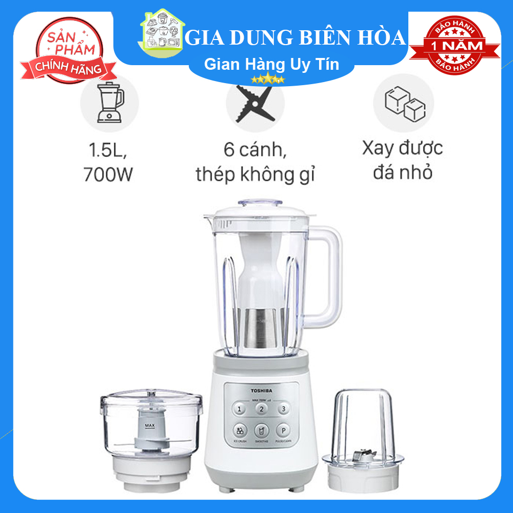 Máy xay sinh tố đa năng Toshiba BL-70PR2NV- sản phẩm chính hãng
