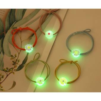 SET 3 Dây buộc tóc phát sáng hình hoa dễ thương