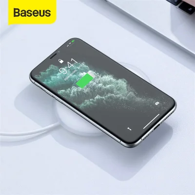 Baseus 15W Wireless Charger Qi Fast Wireless Charging For iPhone 13 Pro Max 12 For Airpods Pro Universal Wireless Charger For Samsung Huawei Xiaomi (3)
