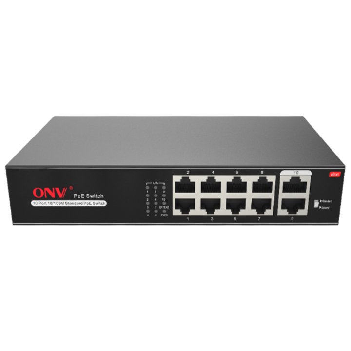 Bộ switch poe 8 cổng smart switch sw8k-poe