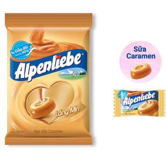 Kẹo Alpenliebe Vị Sữa Caramen 119gr (40 viên)(NCFOOD)