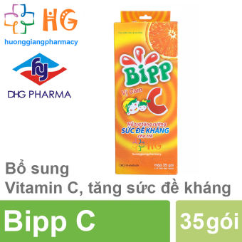 Kẹo ngậm Bipp C (Hộp 35 gói)