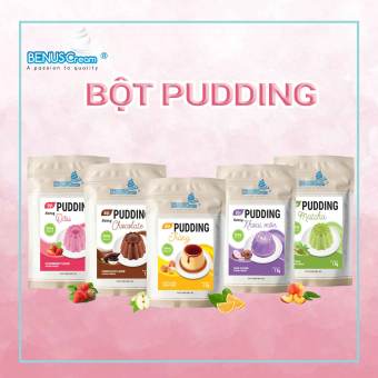 Bột Pudding (Bánh flan) BENUSCream - 1kg/ Túi