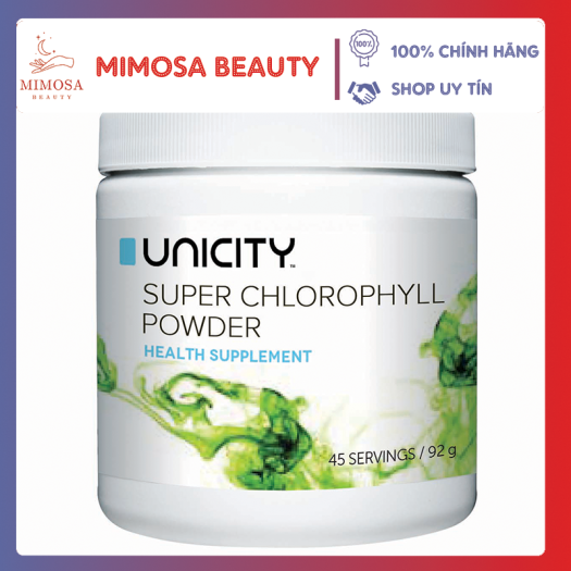 Bột diệp lục Unicity date 2024 Super Chlorophyll Powder 92g Chính Hãng