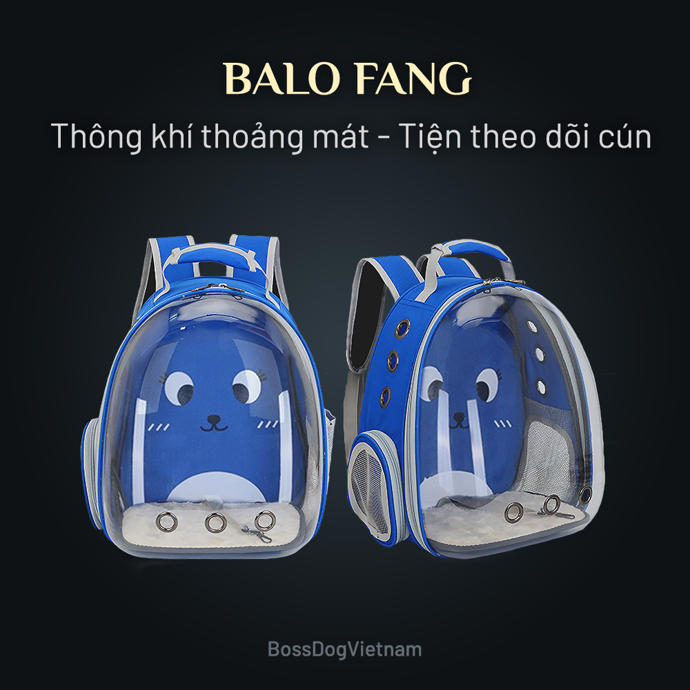 [HCM]Balo FANG du lịch chó mèo - Corgi Poodle Bull Phốc Pom  Bossdog