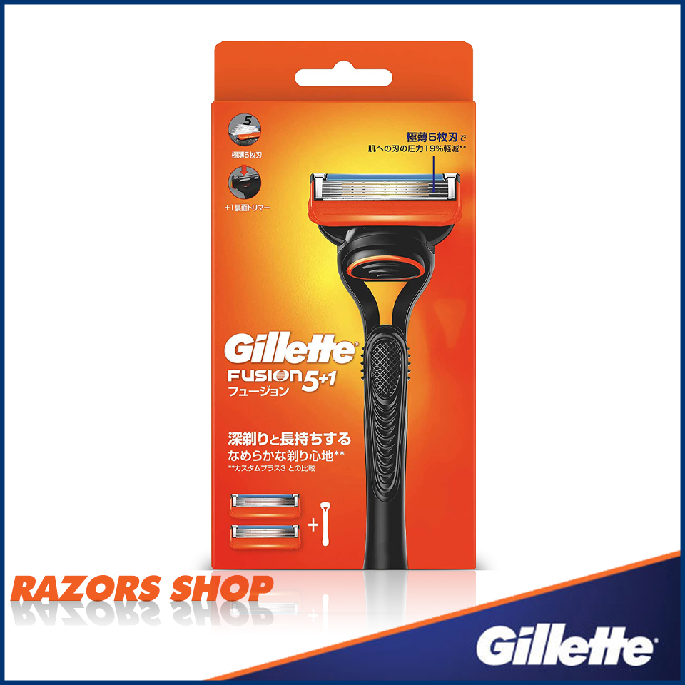 Dao cạo râu Gillette Fusion 5+1 Nhật Bản