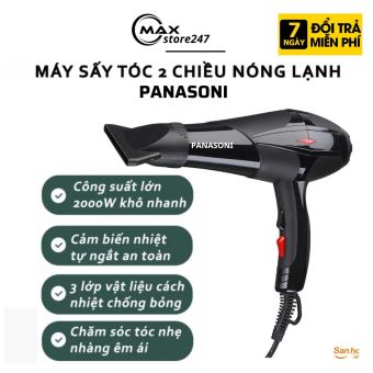 Máy Sấy Tóc PANASONI 2 Chiều Nóng Lạnh Công Suất Lớn 3500W. Máy sấy tóc công suất lớn (Bảo hành lỗi 1 đổi 1)