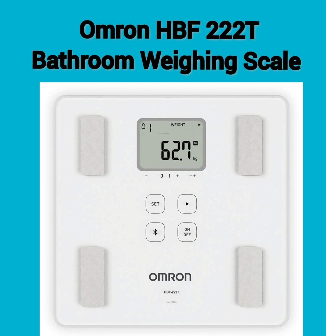 Omron HBF 222T Complete Digital Body Composition Monitor With Bluetooth