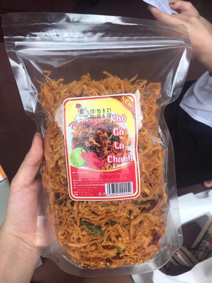 500gram khô gà lá chanh siêu ngon