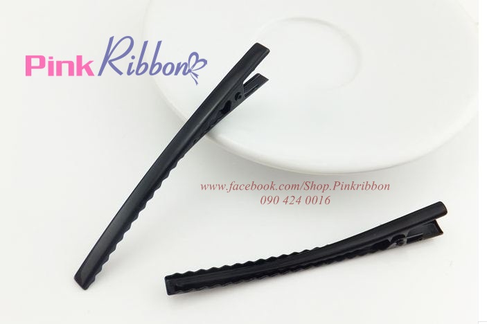 Kẹp cá sấu mảnh 6cm - 8cm - set 5c