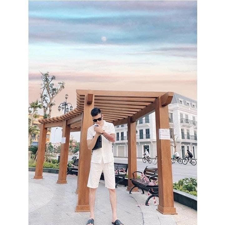 Set bộ đũi cổ sơ mi nam cao cấp