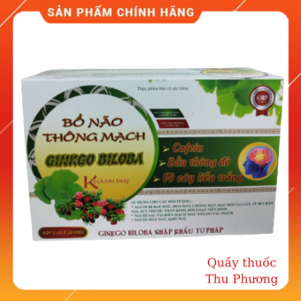 🥰 Bổ não thông mạch Gikobiloba . Nhập khẩu Pháp