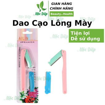 Dao cạo lông mày - cạo lông nách cho chị em phụ nữ, tiện lợi, an toàn Mộc Diệp Cosmetic