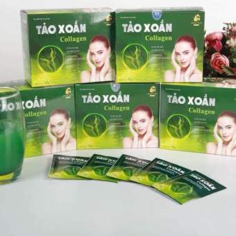 Hộp tảo xoắn collagen cao cấp chị em tin dùng