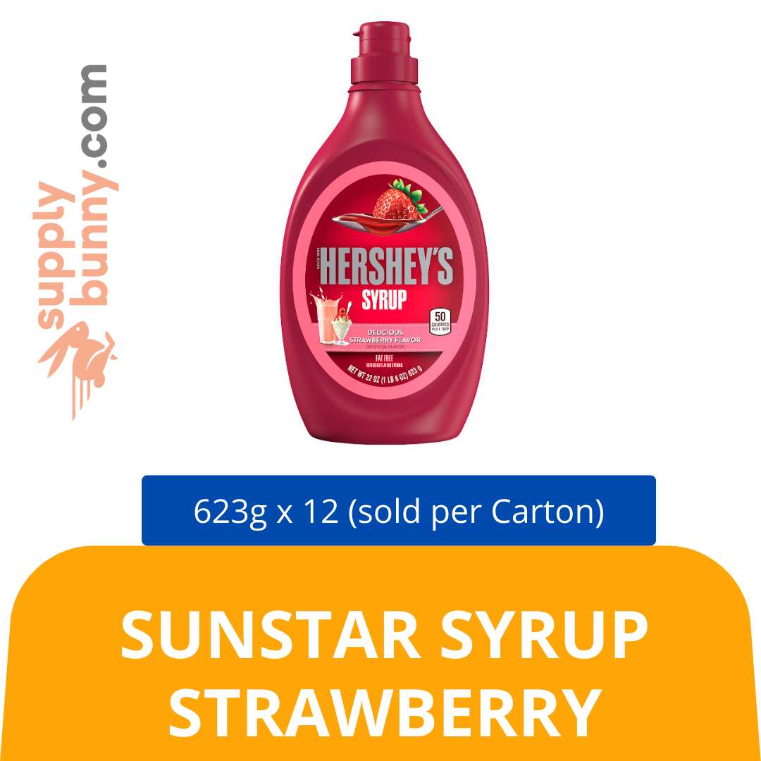 HERSHEY'S SYRUP STRAWBERRY 623GX12 糖浆草莓