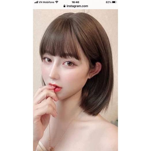 Tóc giả nguyên đầu vic thẳng