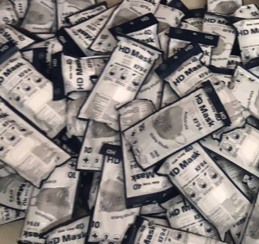 300 cái khẩu trang KF94 An Phong người lớn màu trắng