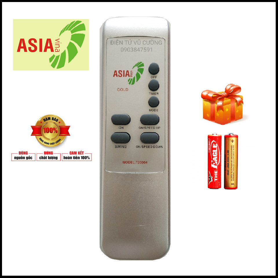 [HCM]ĐIỀU KHIỂN QUẠT ĐỨNG ASIA D10006