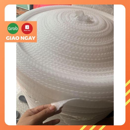 uJqiugZo (Giao ngay bằng Now/Grab) Cuộn 100 mét - 150 mét Xốp Pe Foam gói hàng 2 li/3 li (2 mm/2 ly/3 mm/2 ly) gói hàng dễ vỡ