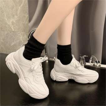 Giày MWC 0653 - Giày Thể Thao Nữ Đế Độn Cổ Thấp Đơn Giản Basic Dễ Phối Đồ