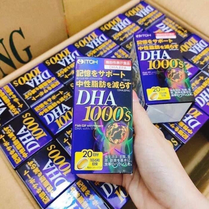 Bổ não DHA 1000S - ITOH Nhật Bản